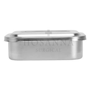 Bandeja de Laboratorio Dental Quirúrgica de Acero Inoxidable, Soporte Manual para Instrumentos Médicos Profesionales de Alta Calidad, Certificado CE, Reutilizable - Product Image 3