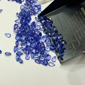 Tanzanita Natural en Forma de Pera, Piedras Preciosas Sueltas para Joyería, 4x6mm, Buena Calidad, Tanzanita al por Mayor de la India, Compre Ahora - Product Image 5