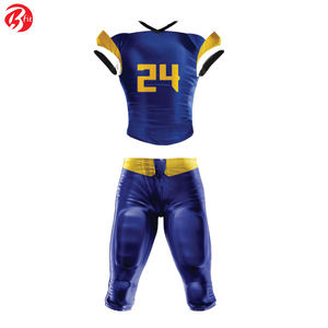 Maillot de football américain pour jeunes Sublimation Made Tops de football américain à séchage rapide - Product Image 4