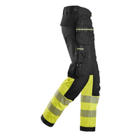 Pantalon Cargo OEM haute visibilité patchwork multi-poches respirant et durable qualité supérieure bandes réfléchissantes atelier de sécurité