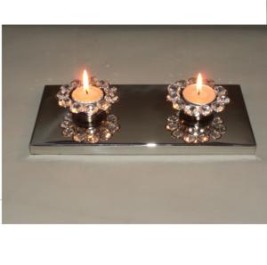 Crystal Beaded Metal <b>Candle</b> <b>Stick</b> Holder Unique Style Wedding Ceremony Lighting Votive Holder Table Decoration <b>Candle</b> Holder - Product Image 1