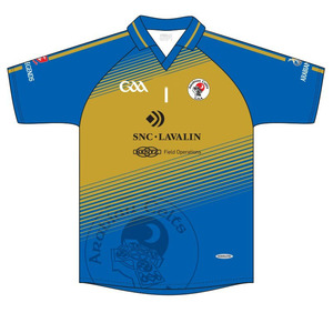 Camiseta de fútbol personalizable GAA 100% poliéster ropa de fútbol gaélico para Irlanda logotipo frontal servicio OEM disponible - Product Image 1