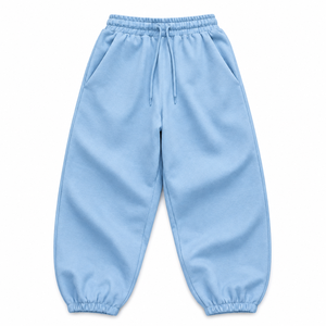 Pantalon de jogging ample surdimensionné pour femme, en coton et polyester, coupe décontractée, taille haute, style streetwear, avec cordon de serrage et taille élastique - Product Image 2