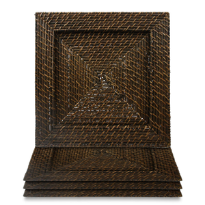 Napperons de table en jonc de mer naturel assiettes de présentation décoratives durables faites à la main en vrac parfaites pour la décoration de fête de mariage - Product Image 6