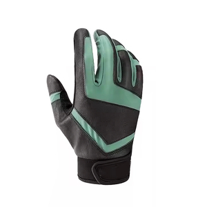 Guantes de bateo de béisbol para hombre con logotipo personalizado 2025, cuero antideslizante con agarre fuerte resistente al desgaste para posición de receptor - Product Image 2