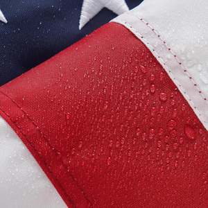 American <b>Flag</b> 2x3 Ft Heavy Duty Tough Spun Polyester High Quality All Weather Made in USA TearProof Series for Outdoor Use - Product Image 2