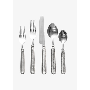 Vente en gros de couverts de luxe pour restaurant de mariage en argent Ensembles de couverts en acier inoxydable argenté poli pour mariage - Product Image 2