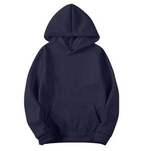 Sweat-shirt à capuche unisexe décontracté d'hiver à manches longues, couleur unie, en polaire, respirant, avec fermeture éclair, coupe confortable et régulière - Product Image 6