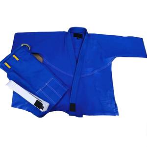 Jiu Jitsu brasileño Gi para hombres y mujeres, uniforme de agarre transpirable ligero elástico, traje de Judo de competición profesional - Product Image 1