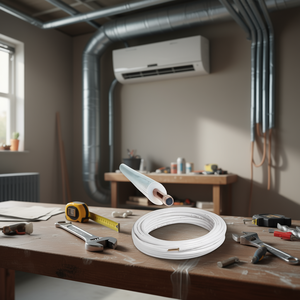 Rollo de 15m de Tubería de Cobre Aislada de 1/2 Pulgada y 1mm de Espesor para Aire Acondicionado - Product Image 3