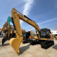 Excavatrice Caterpillar 320GX d'occasion, modèle 2025, 20 tonnes, moteur fiable, pompe, roulement, pour travaux de terrassement
