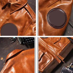 OEM Custom <b>Pilot</b> Bomber <b>Jacket</b> Mens Womens With Logo Printing Embroidery Fashion Streetwear Outerwear Manufacturer - Product Image 2