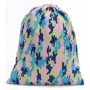 Mochila de algodón con cordón y estampado por transferencia térmica, bolsa de compras de gran capacidad para hombres y mujeres - Product Image 6