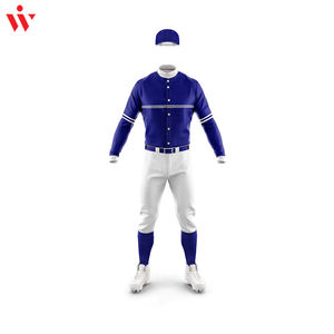 2025 professionnel meilleur Design OEM ODM vêtements de sport léger Polyester Baseball uniforme pour adultes Logo personnalisé imprimé - Product Image 2