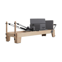 Machine de Pilates Reformer en gros avec un cadre robuste en érable d'Amérique du Nord et des ressorts allemands pour les clubs de fitness