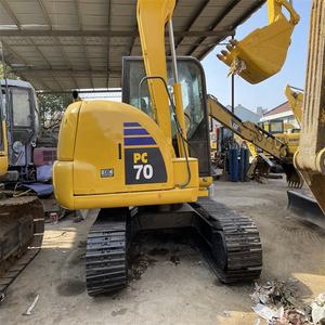 Excavadora Komatsu Pc70-8 Usada Original de 7 Toneladas con Capacidad de Cucharón de 0.37m en Buenas Condiciones para la Venta - Product Image 6