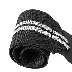 Sangles de poignet en nylon élastiques et extensibles pour la musculation, bandes de soutien pour le poignet, sangles de gym pour haltérophilie - Product Image 5