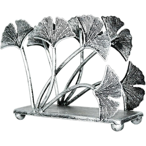 Porte-serviettes décoratif en or de table au design attrayant avec support de mouchoirs en tissu pour la maison et le restaurant - Product Image 6