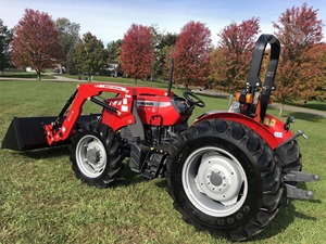 Tracteur à roues Massey Ferguson 2605H 2024, 3 cylindres, automatique, 4x4, 55 CV, boîte de vitesses SS, pompe à huile, moteur - Product Image 4