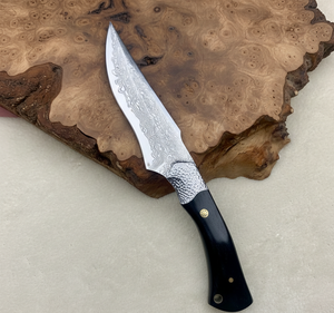 Cuchillo de Supervivencia Personalizable de Alta Dureza, Portátil, para Defensa Personal, Mango de Plástico, Acero Inoxidable Forjado a Mano, OEM - Product Image 3