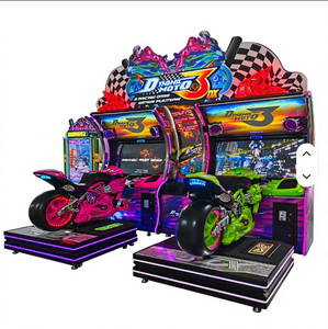 Console de jeu vidéo LCD HD 42 pouces à monnayeur, moteur dynamique 3, en plastique, pour centres de jeux, 2 joueurs, avec lumières clignotantes - Product Image 1