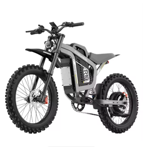 มอเตอร์ไซค์ไฟฟ้า R19 OEM โครงเหล็ก กำลังมอเตอร์ 6000 วัตต์ แบตเตอรี่ 72V 40AH ความเร็วสูงสุด 75 กม./ชม. สไตล์วินเทจ สำหรับขับขี่ออฟโรด - Product Image 1