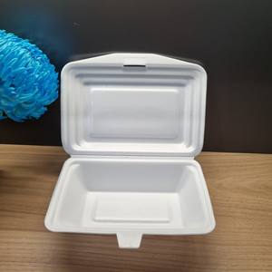 2025 nuevo diseño Super calidad productos ecológicos un compartimento desechable PS contenedor de comida de espuma con tapas precio barato - Product Image 3