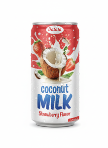 Boisson au lait de coco saveur fraise 330 ml-500 ml en canettes, marque privée, approvisionnement en gros du Vietnam, vente chaude 2026 - Product Image 2