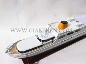 Gia Nhien Fabricant Approuvé Conception Personnalisée quantité minimale de commande Basse DISCO VOLANTE-PERLE BLANCHE PEINTE-BATEAU DE VITESSE EN BOIS - Product Image 5