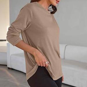 Camisetas de Algodón y Poliéster para Mujer al por Mayor, Camisetas de Marca Personalizadas para Mujer - Product Image 3