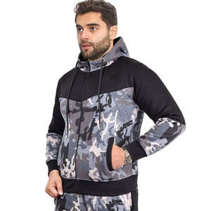 Ropa deportiva de alta calidad Chándal de color en contraste Traje de jogging ajustado Chándal personalizado - Product Image 4