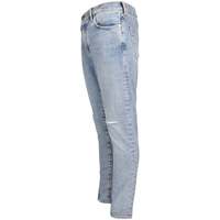 Jeans droits décontractés pour hommes, coupe régulière, nouvelle mode, haute qualité, personnalisés, streetwear, respirants, 100% coton