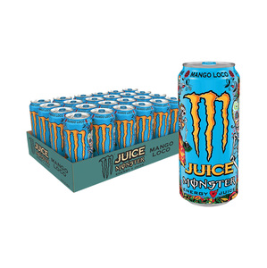Monster Energy Mango Loco contient 0,4 % de taurine pour réguler l'équilibre hydrique et électrolytique. - Product Image 1