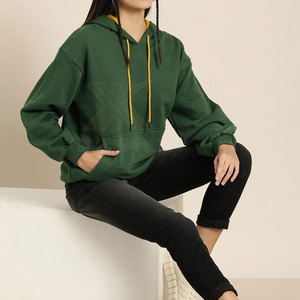 เสื้อฮู้ดผู้หญิงคุณภาพสูง ดีไซน์ทันสมัย ขายส่ง เสื้อฮู้ดผู้หญิงแบบใหม่สำหรับผู้ใหญ่ - Product Image 4