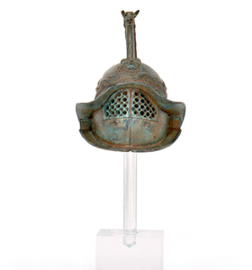 <b>Gladiator</b> Play Spartan Helmet Soldier Battle Medieval <b>Costume</b> Cosplay Greek Sparta Ancient Roman Corinthian Steel - Product Image 1