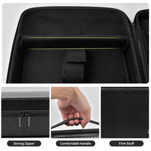 Étui de voyage pour tondeuses à cheveux en nylon et EVA, sac organisateur pour accessoires de barbier avec support de rangement pour rasoir et tondeuse pour hommes - Product Image 4