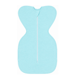 Modern Hippo Baby Swaddle Light Turquoise Ultra Soft Infant Sleep Sack Newborn Wrap <b>Comfortable</b> Baby Care - Product Image 3