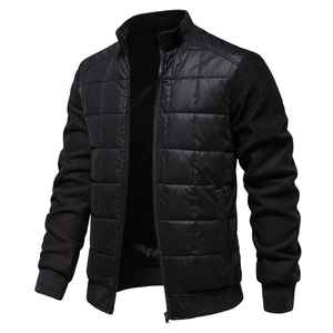 Chaquetas de bombardero de marca personalizada para hombre, talla grande, el mejor diseño, chaquetas de bombardero regulares de algodón de alta resistencia para hombre, chaqueta suave para hombre - Product Image 3