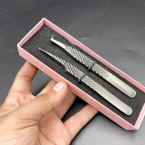 แหนบขนตาปลอมแบบมีด้ามจับทรงเพชรทำจากสเตนเลสสตีล90องศาทนทาน - Product Image 5