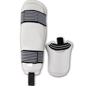 Espinilleras y protectores de empeine para boxeo Muay Thai y combate de artes marciales Material de cuero duradero espinilleras personalizadas - Product Image 4