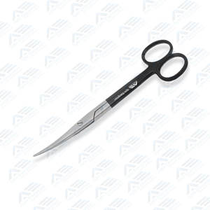 กรรไกรผ่าตัดแบบโค้ง ยี่ห้อ Mayo ผลิตจากสแตนเลสคุณภาพสูง สำหรับใช้ในโรงพยาบาล - Product Image 4