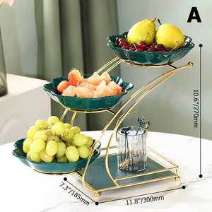 Premium Quality HF Industries Resin Black Art Deco Decorative Flower Shaped <b>Cupcake</b> <b>Stand</b> Holder Single-piece Package for Diwali - Product Image 2