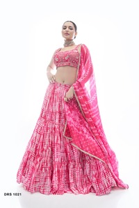 ชุดเดรสราตรีสำหรับผู้หญิง,ชุดเดรส Navratri Special Lehenga Choli Chaniya Choli ปี2023 - Product Image 5