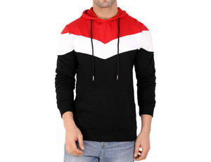 Nuevas sudaderas con capucha de invierno personalizadas, estilo urbano unisex con paneles de colores llamativos, sudaderas de forro polar de corte casual a la moda. - Product Image 6