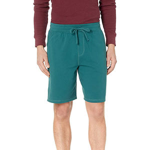 Shorts de jogging personnalisés pour hommes, motif uni, tissu peigné doux, taille élastique, séchage rapide, respirant, vêtements de fitness très demandés - Product Image 5
