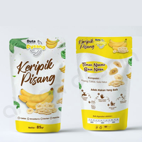 Sachet Zip Doypack OEM Écologique de Qualité Alimentaire, Emballage Alimentaire Personnalisé Imprimé au Vietnam pour Chips de Banane, Chocolat, Gelée, Pommes de Terre