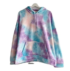 Nouveauté Sweat-shirt unisexe en molleton français tie-dye personnalisé pour homme Sweat-shirt à capuche en coton de haute qualité tie-dye surdimensionné pour homme - Product Image 3