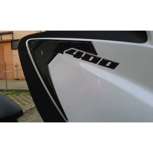 Adesivi Protettivi 3D in Gel per Moto Suzuki Burgman 400 2017-2025, Confezione da 2, Protezione Bordi - Product Image 3