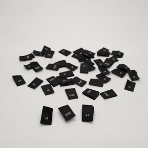 ป้ายทอขนาดป้ายผ้าซักได้คุณภาพสูงสำหรับทารกจูเนียร์ผู้ใหญ่เสื้อผ้าใช้ทนทานติดป้ายได้ตามต้องการ - Product Image 4