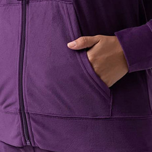 ชุดวอร์มสองชิ้นสำหรับผู้หญิงกางเกงโยคะแขนยาวแบบประกบกันยกก้นดีไซน์ล่าสุด - Product Image 4